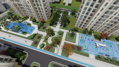 有保障；下楼是艺术园林